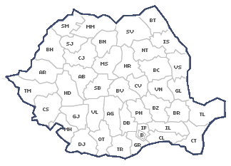 Garduri porti metalice harta romania